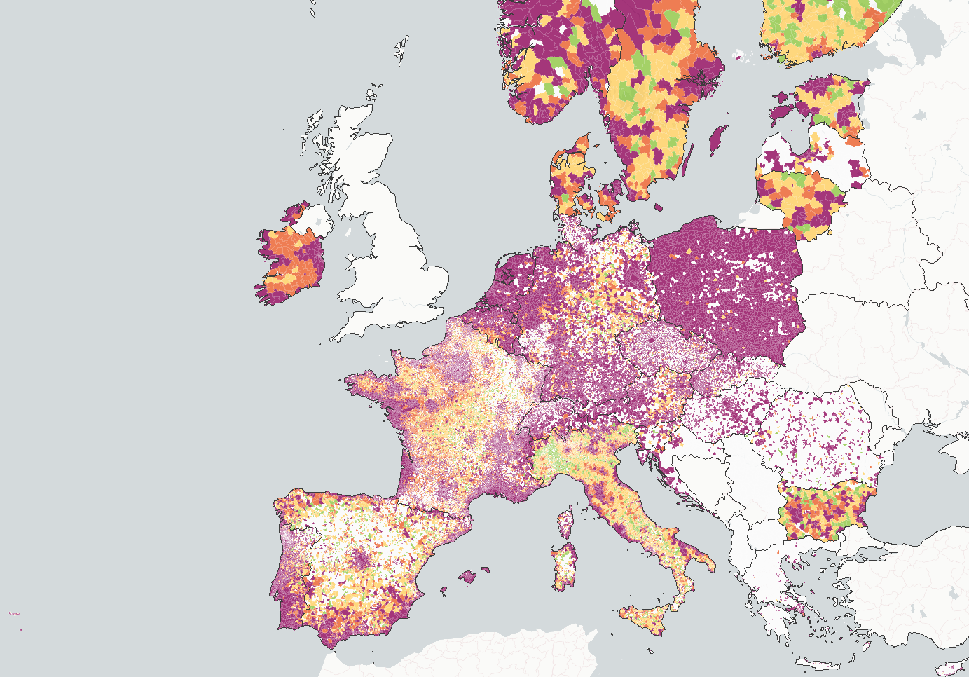 Mappa Acquisti Europa
