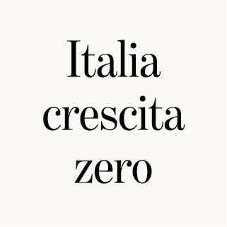 Italia crescita zero