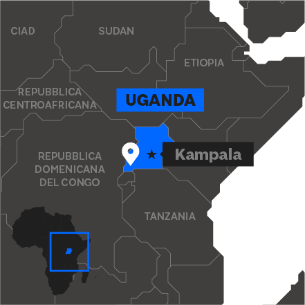 mappa Uganda