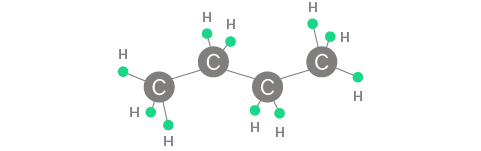 molecola di butano
